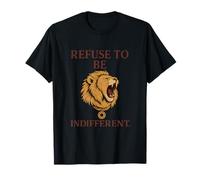 Ropa de sensibilización benéfica para Leones de Niégate to Be Indifferent Camiseta