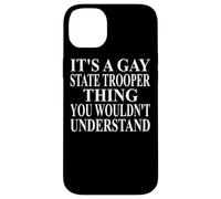 Ropa de Soldado estatal Gay | Diseño Divertido de Grandes Soldados Carcasa para iPhone 14 Plus
