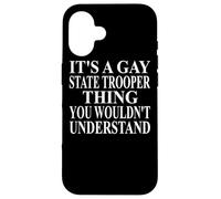 Ropa de Soldado estatal Gay | Diseño Divertido de Grandes Soldados Carcasa para iPhone 16