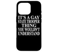 Ropa de Soldado estatal Gay | Diseño Divertido de Grandes Soldados Carcasa para iPhone 16 Pro