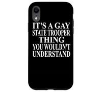 Ropa de Soldado estatal Gay | Diseño Divertido de Grandes Soldados Carcasa para iPhone XR