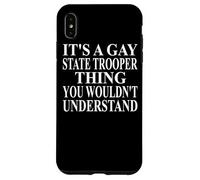 Ropa de Soldado estatal Gay | Diseño Divertido de Grandes Soldados Carcasa para iPhone XS MAX
