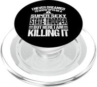 Ropa de State Trooper - Divertido diseño de Great Troopers PopSockets PopGrip para MagSafe