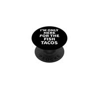 Ropa de Tacos de Pescado - Diseño Divertido y Lindo para Amantes de los Tacos PopSockets PopGrip Adhesivo
