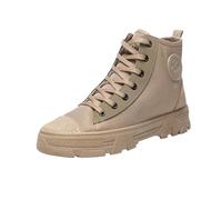 Ropa de Trabajo de Lona Transpirable Zapatos de Hombres de Alta Parte Superior al Aire Libre Zapatos de Seguridad de Trabajo Antideslizantes Resistentes al Desgaste (Verde,44)