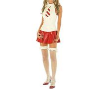 Ropa De Uniforme De Látex, Disfraces De Goma Roja Y Blanca Con Corbata, Fetiche, Accesorios Para Discoteca,Verde,Costumbre