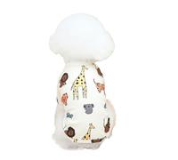 Ropa de verano para mascotas, ropa de perro con patrón de dibujos animados, camiseta estampada cómoda para mascotas, ropa de dos patas, disfraz de cachorro, camisa de perro, disfraz de cachorro