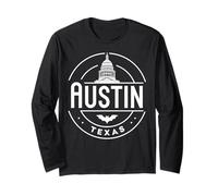 Ropa de Viaje Austin City Skyline Texas Star Manga Larga