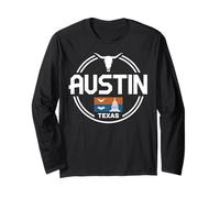 Ropa de Viaje Austin City Skyline Texas Star Manga Larga