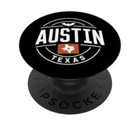 Ropa de Viaje Austin City Skyline Texas Star PopSockets PopGrip Adhesivo