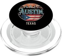 Ropa de Viaje Austin City Skyline Texas Star PopSockets PopGrip para MagSafe