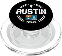 Ropa de Viaje Austin City Skyline Texas Star PopSockets PopGrip para MagSafe