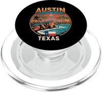 Ropa de Viaje Austin City Skyline Texas Star PopSockets PopGrip para MagSafe