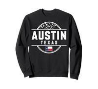 Ropa de Viaje Austin City Skyline Texas Star Sudadera