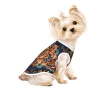 Ropa de viaje para mascotas, camiseta personalizada para mascotas con impresión de viaje para perros y gatos pequeños, medianos y grandes