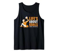 Ropa de Waterpolo para Hombre La Vida se Trata de Objetivos para niños Camiseta sin Mangas