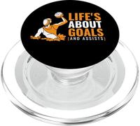 Ropa de Waterpolo para Hombre La Vida se Trata de Objetivos para niños PopSockets PopGrip para MagSafe