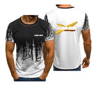 Ropa Deportiva Hombre C.a.n-a.m, Camiseta Basica Hombre de Manga Corta para Correr Casual, Ropa de Manga Corta Ultra Ligera y Transpirable(White,XL)