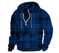 Ropa deportiva para hombre, transpirable, con diseño de retazos, sin capucha, con cremallera de un cuarto de cremallera, sudadera con capucha impresa en 3D, lisa, para deportes y al aire libre, uso