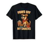 Ropa Divertida de Comida para Perros Paws Off My Snacks Camiseta