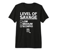 Ropa Divertida de Escorpio | Gran diseño de Escorpio del Zodiaco Camiseta Premium