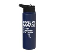 Ropa divertida de Escorpio | Gran diseño de escorpio del zodiaco Stainless Steel Insulated Water Bottle