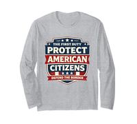 Ropa Divertida de sátira política para republicanos Conservadores Manga Larga