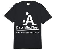 Ropa Divertida para Adultos Dirty Mind Test Comfort Colors Adult Heavyweight T-Shirt