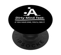 Ropa Divertida para Adultos Dirty Mind Test PopSockets PopGrip Adhesivo
