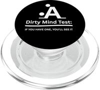 Ropa Divertida para Adultos Dirty Mind Test PopSockets PopGrip para MagSafe