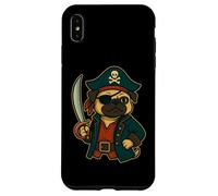 Ropa Divertida para Amantes de los Perros con gráficos Piratas Carcasa para iPhone XS MAX