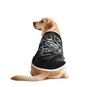 Ropa divertida para perros con estampado de leopardo, chaleco lavable a máquina para perros medianos y grandes