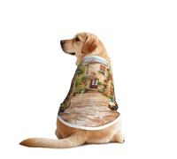Ropa divertida para perros con estampado toscano de Italia, chaleco lavable a máquina, para perros medianos y grandes