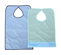 Ropa eficaz Protecton Babero Protector de ropa Babero para comer para adultos para uso en picnic para uso en la alimentación