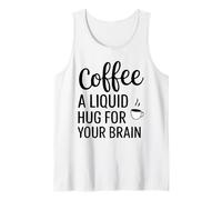Ropa Energy Boost de los Amantes del café: un Abrazo para tu Cerebro Camiseta sin Mangas