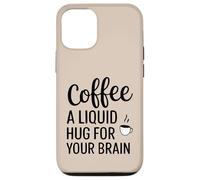 Ropa Energy Boost de los Amantes del café: un Abrazo para tu Cerebro Carcasa para iPhone 12/12 Pro