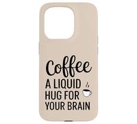 Ropa Energy Boost de los Amantes del café: un Abrazo para tu Cerebro Carcasa para iPhone 15 Pro
