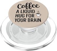 Ropa Energy Boost de los Amantes del café: un Abrazo para tu Cerebro PopSockets PopGrip para MagSafe