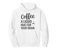 Ropa Energy Boost de los Amantes del café: un Abrazo para tu Cerebro Sudadera con Capucha