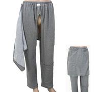 Ropa for el cuidado del paciente, Pantalones for el cuidado del paciente, Pantalones con cremallera for el paciente Ropa for el cuidado del paciente, Pantalones ocultos abiertos de verano, Atención do