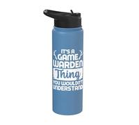 Ropa Game Warden - Divertido diseño de los mejores guardianes Stainless Steel Insulated Water Bottle