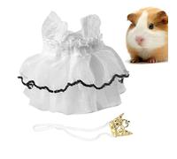 Ropa Hamster | Trajes dulces para Chinchilla - Mini vestido para hámster,para aficionados animales refugios tiendas Fotografía Cumpleaños Halloween Navidad Casa Viaje Compras Social
