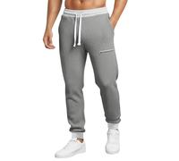 Ropa Hombre,Jogger Hombre,Men's New Casual Pants Men's Loose Sports Casual Comfortable Versatile Long Casual Pants Basket (Grey, XXXL)