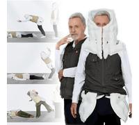 Ropa Inteligente anticaída para Personas Mayores, Epilepsia o ceguera, Chaleco Inteligente con Bolsa de Aire para Exteriores para Aplicaciones de Ciclismo Que Muestra el Uso de Datos de ejer