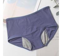 Ropa interior a prueba de fugas de cobertura extra para mujer durante los períodos, disponible en tallas grandes (6XL azul)