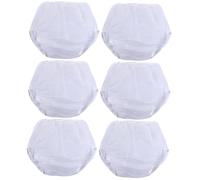 Ropa Interior A Prueba De Fugas Para Adultos Para Incontinencia,Calzoncillos De Protección Contra Lavable,Bajo Ruido, Reutilizable,Plástico Cubrepañales, Carer Calzoncillo Incontinencia I,M