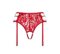 Ropa interior comestible marca OBSESSIVE Obsessive Rediosa Liguero Con Abertura S/M