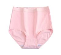 Ropa Interior de algodón de Talle para Mujer Calzoncillos elásticos Bragas de Total Body De Lenceria Pantalones Mujer Tallas Grandes (Pink, XXXL)