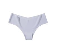 Ropa interior de cintura alta para mujer, transpirable, invisible, para regalos de vida diaria, gris, S