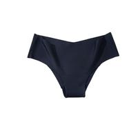 Ropa interior de cintura alta para mujer, transpirable, invisible, para regalos de vida diaria, Negro, S